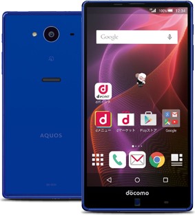 NTT DoCoMo Sharp Aquos Zeta SH-01H